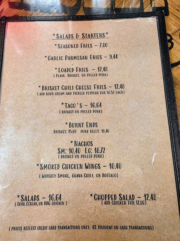 Whiskey Smoke 808 Menu image 4