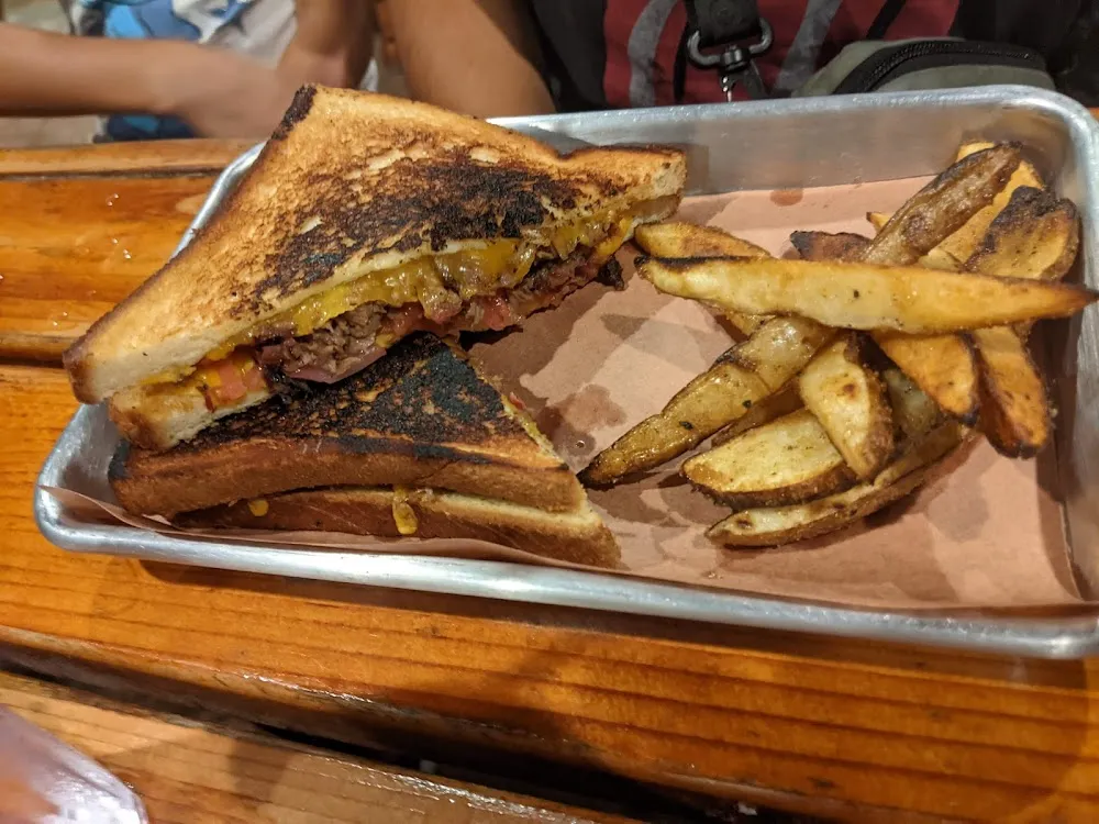 Pulled Pork Grilled Cheese